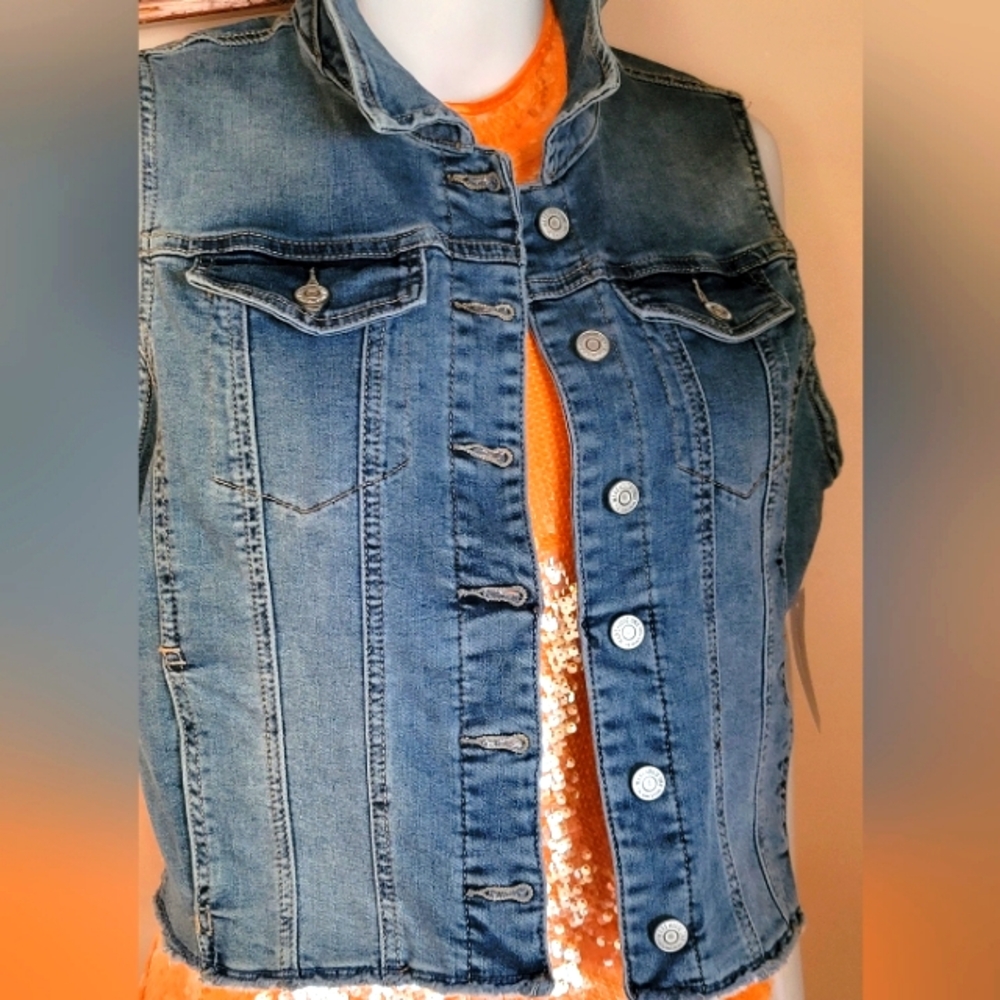 💥 DENIM  VEST !  💥